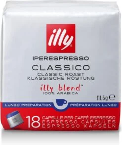 Illy - Iperespresso Koffie Home Classico Lungo 6 X 18 Capsules 7 Illy - Iperespresso Koffie Home Classico Lungo 6 X 18 Capsules -Koffie Benodigdheden Korting 1010x1200 1