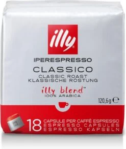 Illy - Iperespresso Koffie Home Classico 6 X 18 Capsules -Koffie Benodigdheden Korting 1010x1200