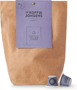 De Koffiejongens - Grootverpakking Ristretto - 200 Nespresso Koffiecups
