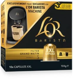 L'OR BARISTA XXL Filter Grand Matin (5) - 5 X 10 Koffiecups -Koffie Benodigdheden Korting 1115x1200