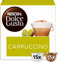 Nescafé Dolce Gusto Cappuccino Capsules - 90 Koffiecups -Koffie Benodigdheden Korting 1122x1200 2