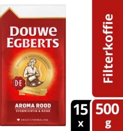 Douwe Egberts Aroma Rood Filterkoffie - 15 X 500 Gram -Koffie Benodigdheden Korting 1132x1200 14