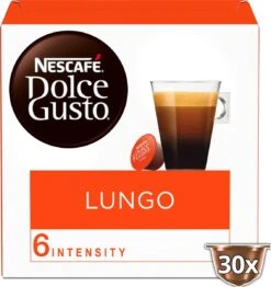 Nescafé Dolce Gusto Lungo Capsules - 90 Koffiecups -Koffie Benodigdheden Korting 1132x1200 6
