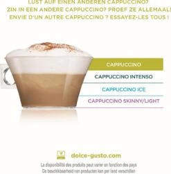 Nescafé Dolce Gusto Cappuccino Capsules - 90 Koffiecups -Koffie Benodigdheden Korting 1182x1200