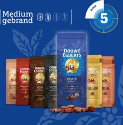 Douwe Egberts Décafé Koffiebonen - 4 X 500 Gram -Koffie Benodigdheden Korting 1183x1200