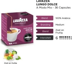 Lavazza A Modo Mio Lungo Dolce 36 Stuks 5 Lavazza A Modo Mio Lungo Dolce 36 Stuks -Koffie Benodigdheden Korting 1200x1068