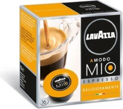 Lavazza A Modo Mio Delizioso Cups Grootverpakking - 16 X 16 Stuks -Koffie Benodigdheden Korting 1200x1071 1