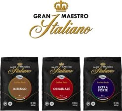 Gran Maestro Italiano – Extra Forte - Koffiepads - Senseo Compatibel Pads – Krachtig En Karakteristiek - 6 X 36 Pads 5 Gran Maestro Italiano – Extra Forte - Koffiepads - Senseo Compatibel Pads – Krachtig En Karakteristiek - 6 X 36 Pads -Koffie Benodigdheden Korting 1200x1094 2