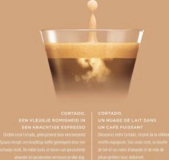 Nescafé Dolce Gusto Cortado Espresso Macchiato Capsules - 90 Koffiecups -Koffie Benodigdheden Korting 1200x1130