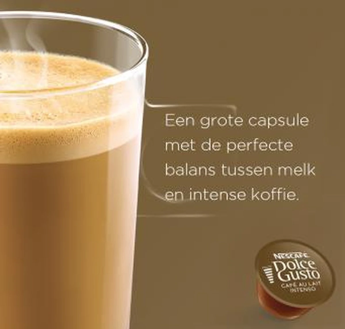 Nescafé Dolce Gusto Cafe Au Lait Intenso Capsules - 48 Koffiecups 4 Nescafé Dolce Gusto Cafe Au Lait Intenso Capsules - 48 Koffiecups - Afbeelding 4