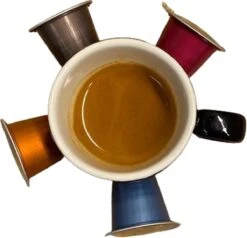 100 Capsules Epic Coffee - Lungo - Nespresso® Compatible Aluminium Capsules - RFA Keurmerk - Doos 100 Stuks -Koffie Benodigdheden Korting 1200x1158