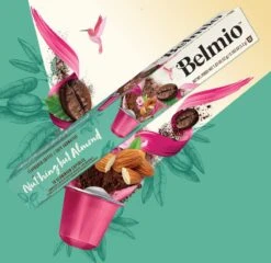 Belmio Koffiecups - NUTHING BUT ALMOND Capsules Nespresso Compatible - 120 Stuks -Koffie Benodigdheden Korting 1200x1166