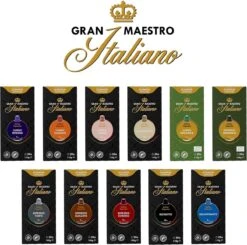 Gran Maestro Italiano - Lungo Intenso - Koffiecups - Nespresso Compatibel Capsules - Krachtige Smaak - 6 X 20 Cups -Koffie Benodigdheden Korting 1200x1191 1
