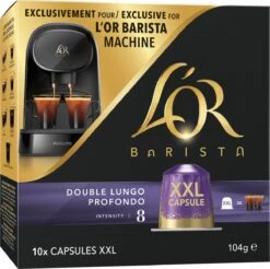 L'OR BARISTA XXL Lungo Profondo (8) - 5 X 10 Koffiecups -Koffie Benodigdheden Korting 1200x1196 1