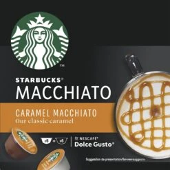 Starbucks By Dolce Gusto Caramel Macchiato Capsules - 36 Koffiecups -Koffie Benodigdheden Korting 1200x1200 10