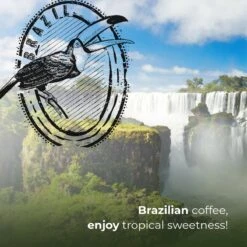 Soolong Enjoy Brazilie Nr4000 Koffiebonen Topacio Lungo - Speciality Koffie Arabica Medium Roast, Light Body Met Een Verfijnde Zacht Zoete Smaak. - Zak 250gram -Koffie Benodigdheden Korting 1200x1200 120