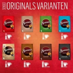 Senseo Mocca Gourmet Koffiepads - 4/9 Intensiteit - 10 X 36 Pads -Koffie Benodigdheden Korting 1200x1200 194