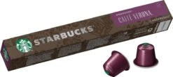 Starbucks By Nespresso Caffe Verona Dark Roast Capsules - 120 Koffiecups 6 Starbucks By Nespresso Caffe Verona Dark Roast Capsules - 120 Koffiecups -Koffie Benodigdheden Korting 1200x540