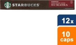 Starbucks By Nespresso Sumatra Espresso Dark Roast Capsules - 120 Koffiecups -Koffie Benodigdheden Korting 1200x714