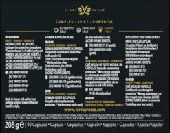 L'OR Lungo Estremo Koffiecups - Intensiteit 10/12 - 4 X 40 Capsules -Koffie Benodigdheden Korting 1200x942 3