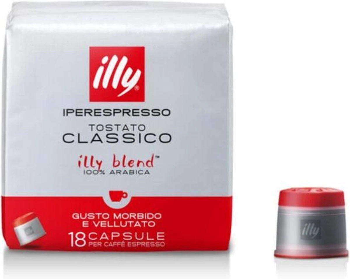 Illy Iperespresso Classico 18 Capsules 2 Illy Iperespresso Classico 18 Capsules - Afbeelding 2