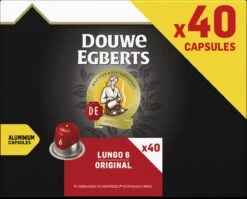 Douwe Egberts Lungo Original Koffiecups (6) - 5 X 40 Koffiecups 9 Douwe Egberts Lungo Original Koffiecups (6) - 5 X 40 Koffiecups -Koffie Benodigdheden Korting 1200x965