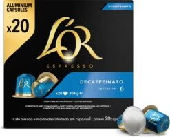 L'OR Espresso Decaffeinato (6) - 10 X 20 Koffiecups -Koffie Benodigdheden Korting 1200x968 1