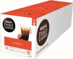 Nescafé Dolce Gusto Lungo Capsules - 90 Koffiecups -Koffie Benodigdheden Korting 1200x970