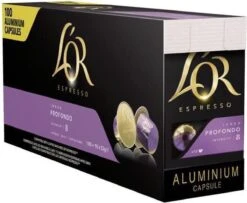 L'Or Espresso Profondo Koffiecups - 10 X 10 Stuks 9 L'Or Espresso Profondo Koffiecups - 10 X 10 Stuks -Koffie Benodigdheden Korting 1200x987