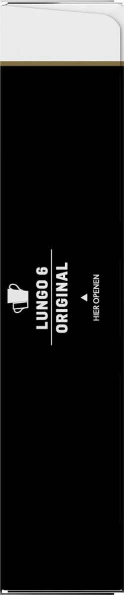 Douwe Egberts Lungo Original Koffiecups - Intensiteit 6/12 - 10 X 10 Capsules -Koffie Benodigdheden Korting 251x1200 2