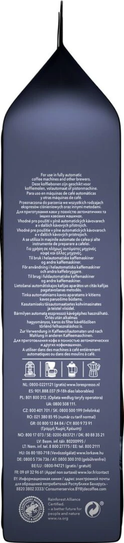 L'OR Espresso Fortissimo Koffiebonen (10) - 4 X 500 Gram -Koffie Benodigdheden Korting 276x1200 1