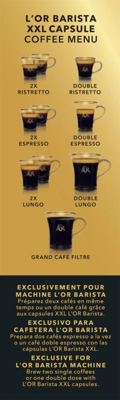 L'OR BARISTA XXL Forza (9) - 5 X 10 Koffiecups -Koffie Benodigdheden Korting 361x1200 3