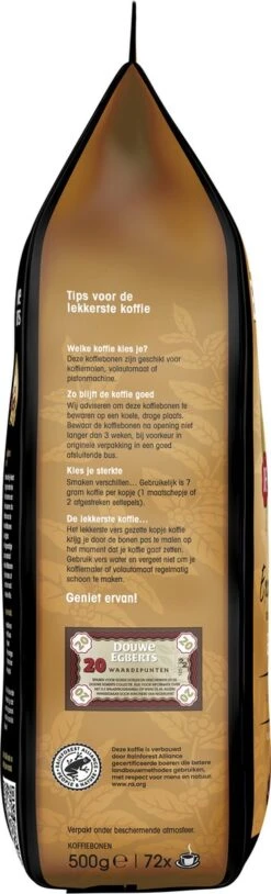 Douwe Egberts Excellent Gold Koffiebonen - 4 X 500 Gram -Koffie Benodigdheden Korting 364x1200 14