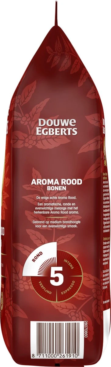Douwe Egberts Aroma Rood Koffiebonen - 6 X 500 Gram 5 Douwe Egberts Aroma Rood Koffiebonen - 6 X 500 Gram - Afbeelding 5