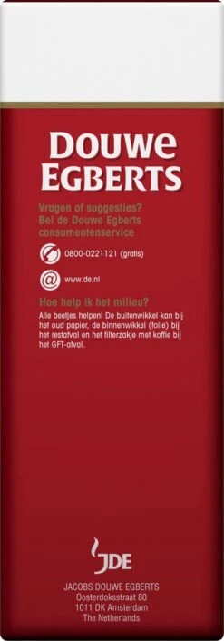 Douwe Egberts Aroma Rood Donker Filterkoffie - 6 X 500 Gram -Koffie Benodigdheden Korting 420x1200 7