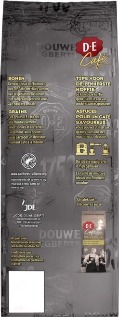 Douwe Egberts D.E Café Espresso Koffiebonen - Intensiteit 7/9 - 4 X 500 Gram 11 Douwe Egberts D.E Café Espresso Koffiebonen - Intensiteit 7/9 - 4 X 500 Gram -Koffie Benodigdheden Korting 453x1200 12