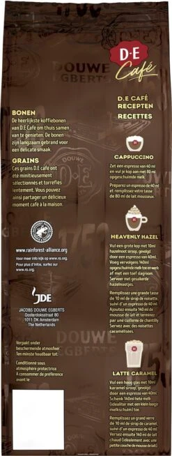 Douwe Egberts D.E Café Creatie Koffiebonen - 7/9 Intensiteit - 4 X 500 Gram -Koffie Benodigdheden Korting 453x1200 2