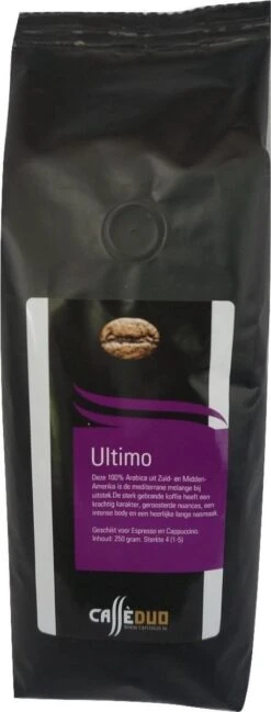 Proefpakket Koffiebonen - Caffè Duo - 5 X 250 Gram - Inclusief 100% Arabica Melanges -Koffie Benodigdheden Korting 457x1200