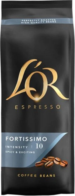 L'OR Espresso Fortissimo Koffiebonen (10) - 4 X 500 Gram -Koffie Benodigdheden Korting 463x1200