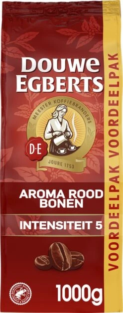 Douwe Egberts Aroma Rood Koffiebonen - 4 X 1000 Gram - Extra Grote Verpakking 11 Douwe Egberts Aroma Rood Koffiebonen - 4 X 1000 Gram - Extra Grote Verpakking -Koffie Benodigdheden Korting 472x1200