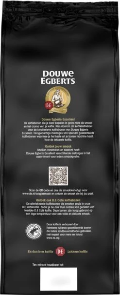 Douwe Egberts Excellent Gold Koffiebonen - 5/9 Intensiteit - 4 X 1kg -Koffie Benodigdheden Korting 490x1200 1