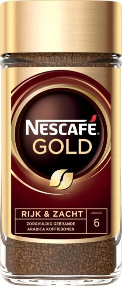 Nescafé Gold Oploskoffie - 6 Potten à 200 Gram -Koffie Benodigdheden Korting 515x1200