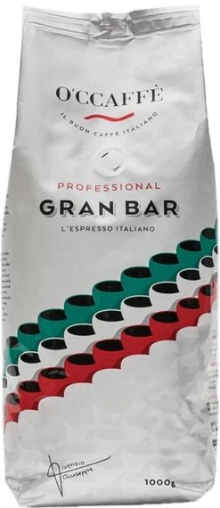 O'ccaffè - Premium Italiaanse Koffiebonen | Professional | Proefpakket XXL | 5 X 1kg | Barista Kwaliteit -Koffie Benodigdheden Korting 520x1200