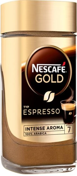 Nescafé Gold Espresso Oploskoffie - 6 Potten à 100 Gram -Koffie Benodigdheden Korting 527x1200 1