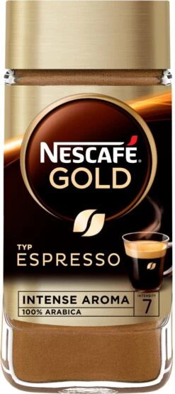 Nescafé Gold Espresso Oploskoffie - 6 Potten à 100 Gram -Koffie Benodigdheden Korting 533x1200 1