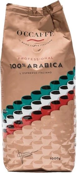 O'ccaffè - Premium Italiaanse Koffiebonen | Professional | Proefpakket XXL | 5 X 1kg | Barista Kwaliteit -Koffie Benodigdheden Korting 537x1200