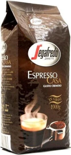Segafredo Espresso Casa Koffiebonen - 8 X 1 Kg -Koffie Benodigdheden Korting 549x1200