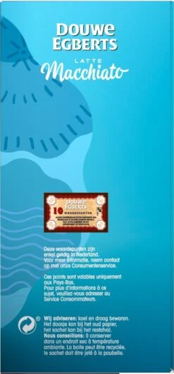 Douwe Egberts Verwenkoffie Latte Macchiato Oploskoffie - 5 X 8 Zakjes 14 Douwe Egberts Verwenkoffie Latte Macchiato Oploskoffie - 5 X 8 Zakjes -Koffie Benodigdheden Korting 560x1200 2