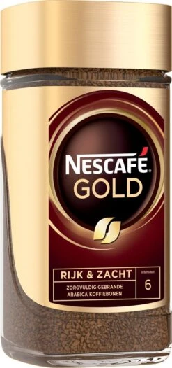 Nescafé Gold Oploskoffie - 6 Potten à 200 Gram -Koffie Benodigdheden Korting 564x1200 1