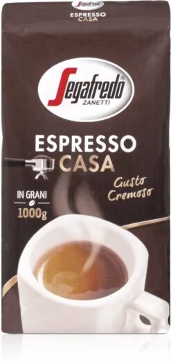 Segafredo Espresso Casa Koffiebonen - 1 Kg -Koffie Benodigdheden Korting 568x1200